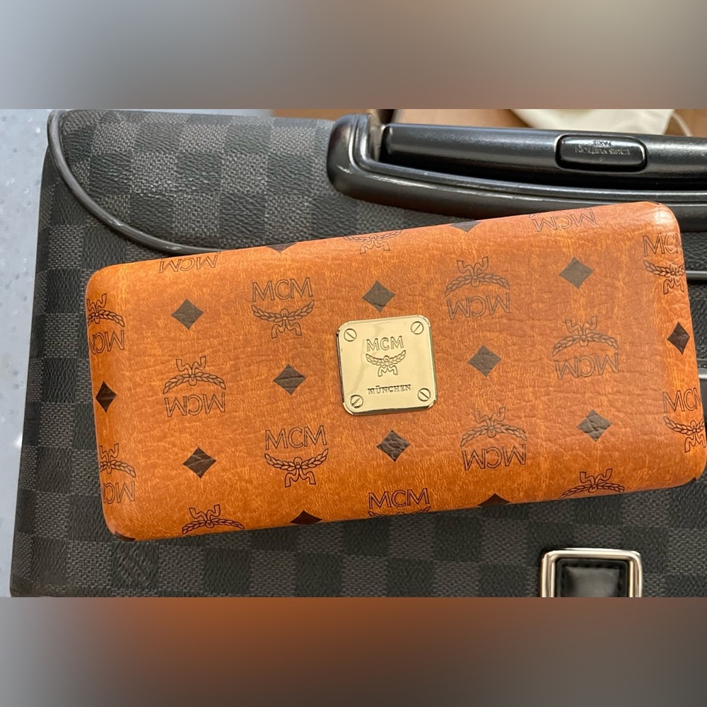 MCM sunglasses case